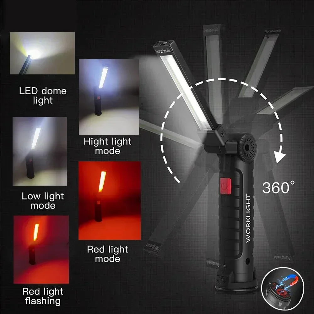 LED COB Flashlight USB Recharg - Outdoor Lighting B&Q 评论和价格
