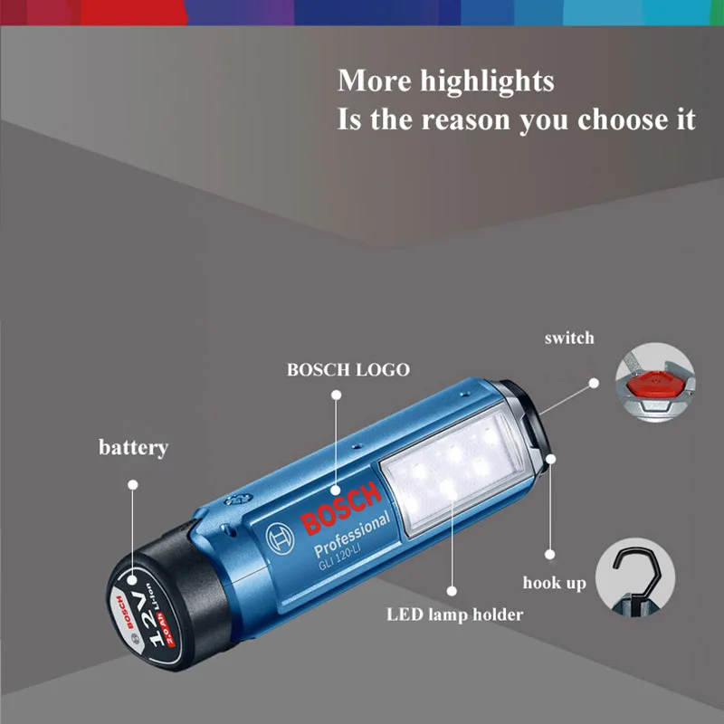Bosch Rechargeable Light GLI 1 - Outdoor Lighting Diy 评论和价格