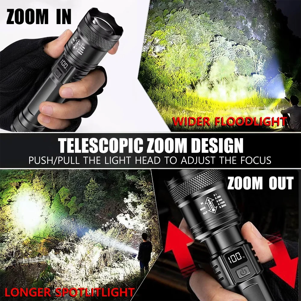 Rechargeable LED Flashlight Zo - Outdoor Lighting Diy 评论和价格