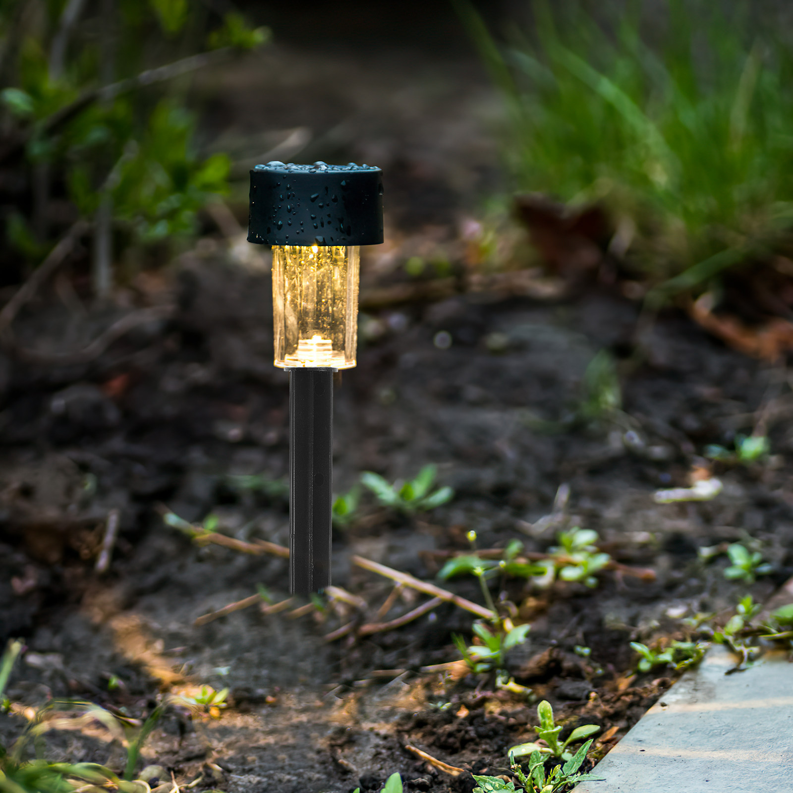 8Pcs Garden Solar Lamp Stakes  - Outdoor Lighting Ground 评论和价格