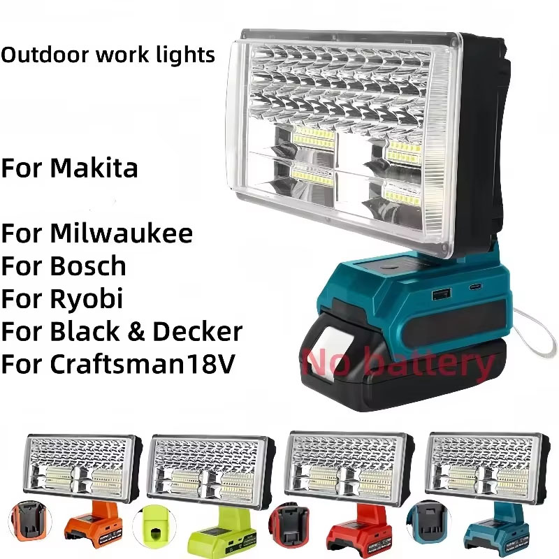 50W Outdoor Portable Work Ligh - Outdoor Lighting Milwaukee 评论和价格
