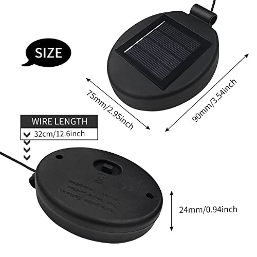 Solar Lantern Top LED Panel La - Outdoor Lighting Diy 评论和价格