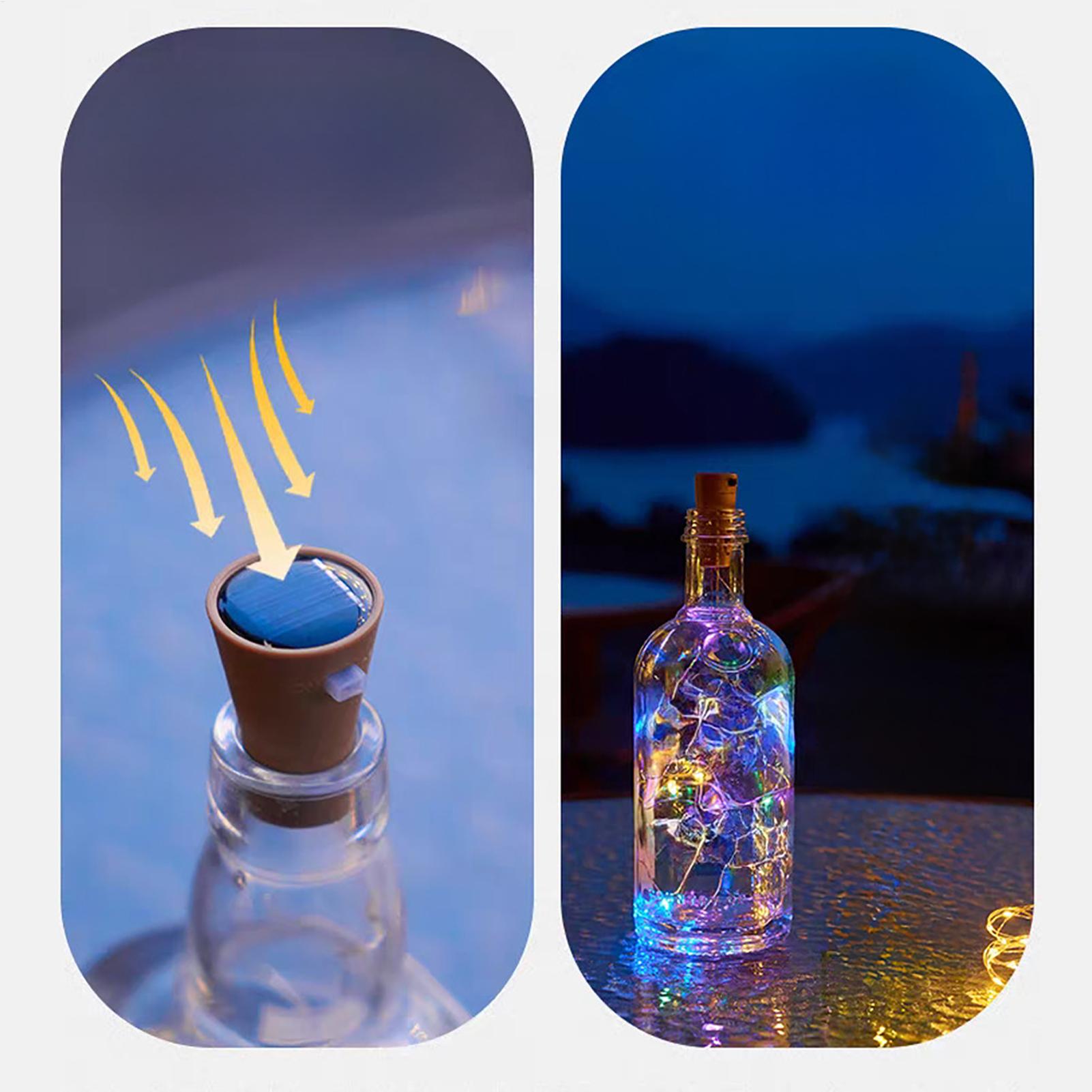 Solar Wine Bottle Lights 6 Pie - Solar Path Light 评论和价格