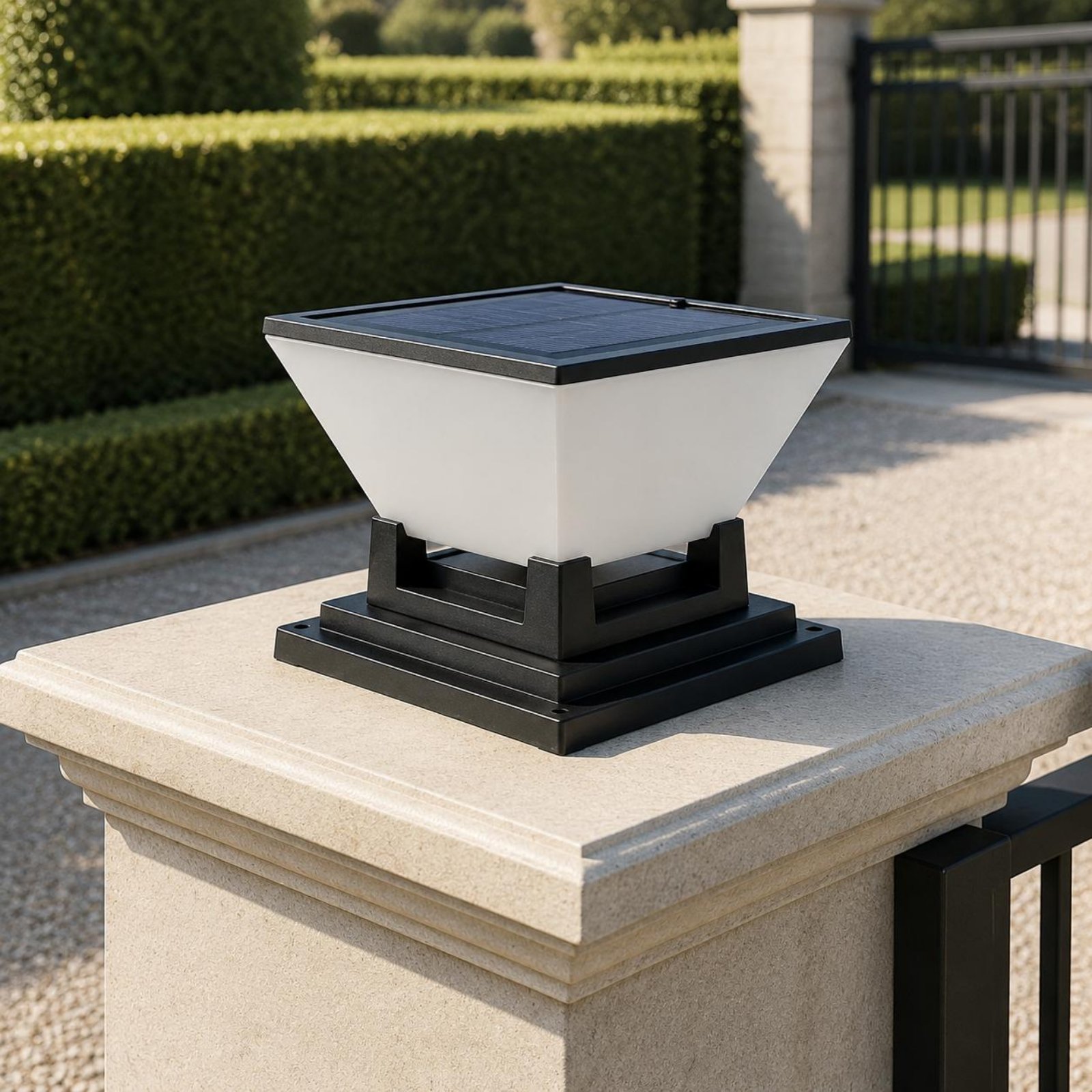 Solar Post Light Water Resista - Outdoor Lighting Install 评论和价格