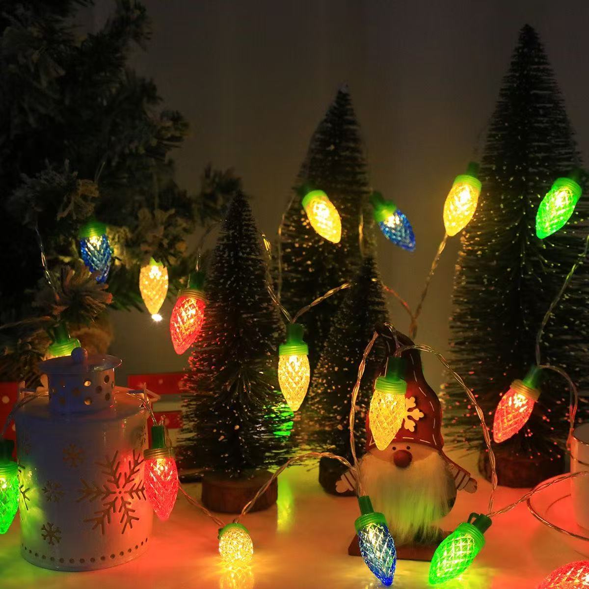 Christmas Lights,Multicolor Vi - Xmas Outdoor Lighting Decorations 评论和价格