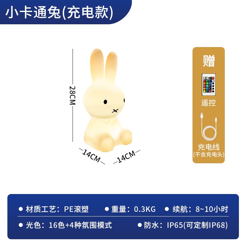 Kawaii Miffy Rabbit Charging L - Outdoor Lighting Japan 评论和价格
